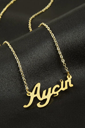 Ayçin İsimli Kolye (Kişiye Özel)