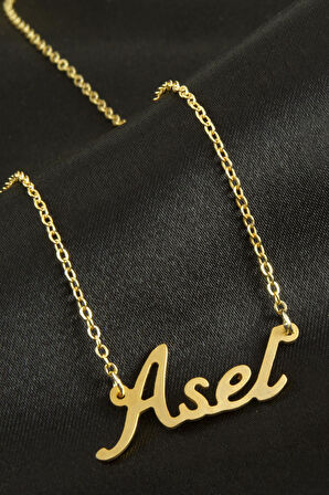 Asel İsimli Kolye (Kişiye Özel)