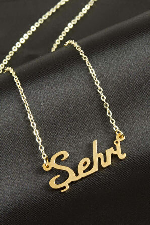 Şehri İsimli Kolye (Kişiye Özel)