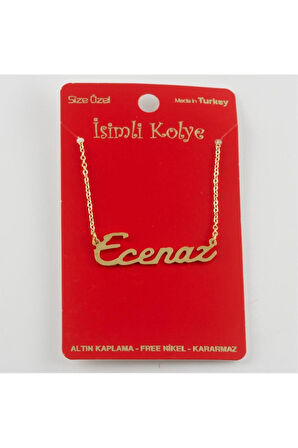Ecenaz İsimli Kolye (Kişiye Özel)