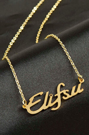 Elifsu İsimli Kolye (Kişiye Özel)