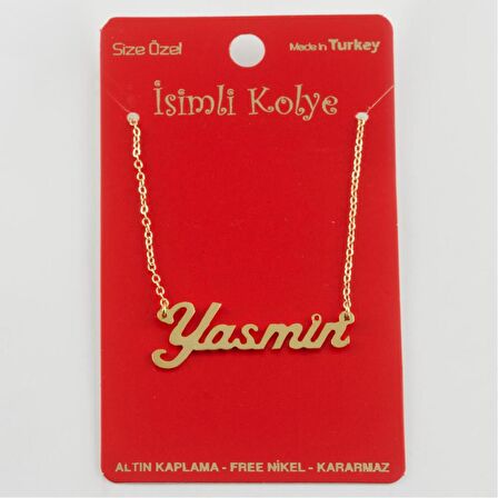 Yasmin İsimli Kolye
