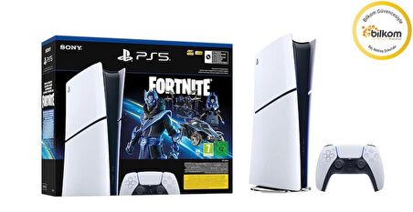 Sony Playstation 5 Slim Digital Versiyon Fortnite Bundle Oyun Konsolu (Bilkom Garantili)