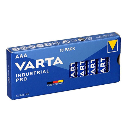 VARTA INDUSTRIAL ALKALİN   AAA 10'LU