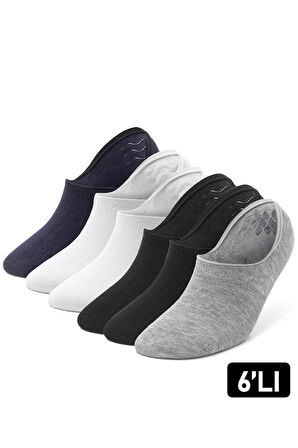 Just Inner Erkek Çorap 6'lı Babet (Bambu)