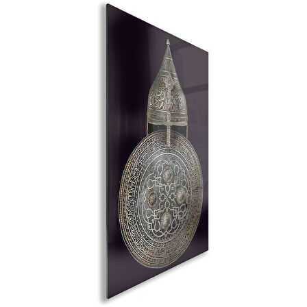 Modern Osmanlı Cam Tablo - Yatay Motif 01-002