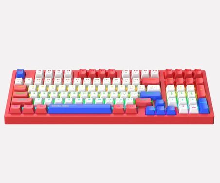 BRONZTURQ MK1140-KIRMIZI RGB-ABS- KABLOLU MEKANİK KLAVYE