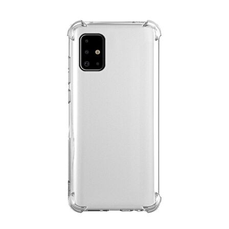 Smcase Samsung Galaxy A71 Kılıf Darbe Korumalı Silikon