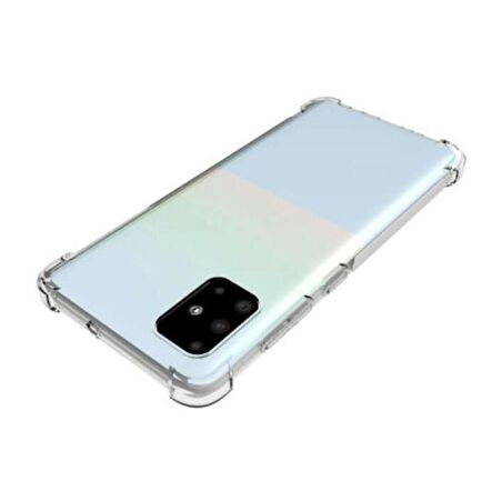 Smcase Samsung Galaxy A71 Kılıf Darbe Korumalı Silikon
