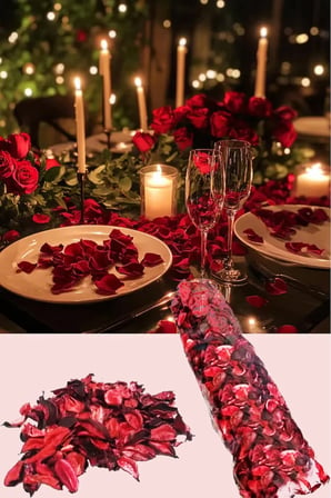 Sevgiliye Romantik Set Evlilik Teklifi, Doğum Günü Sevgililer Günü Evlilik Yıl Dönümü Balon Gül Mum