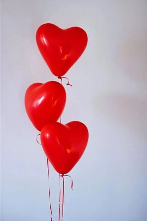 Kalp Mum, Love Ve Kalp Balon, Gül Yaprağı, Tealight Mum Süsleme, Sevgililer Günü, Evlilik Teklifi