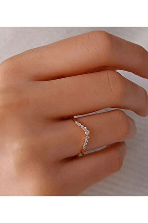 Pırlanta Yeni Ay Yüzük