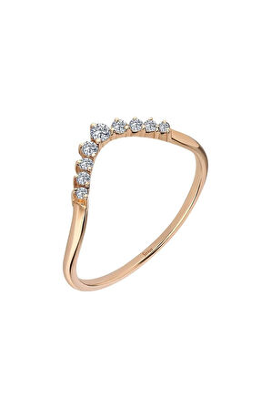 Pırlanta Yeni Ay Yüzük