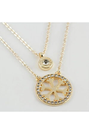 Dümen Figürlü Yeni Sezon İkili Kolye