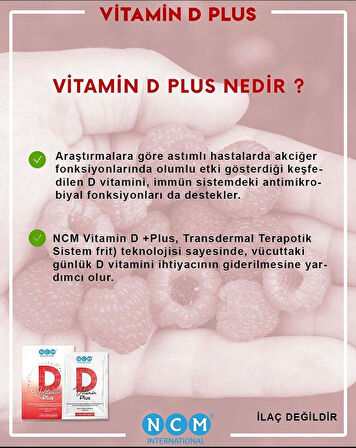 D Plus Vitamin Plush 30 Günlük