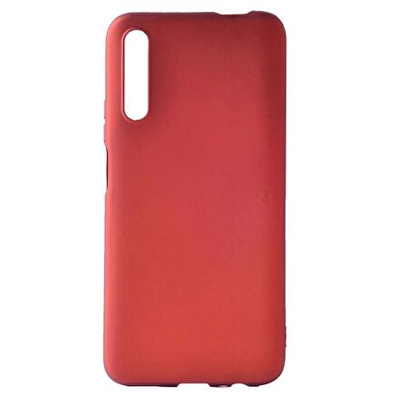 Smcase Huawei P Smart Pro Kılıf Lüks Mat Silikon  Nano Ekran Koruyucu