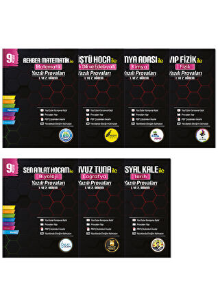 9. Sınıf Yazılı Provaları Seti