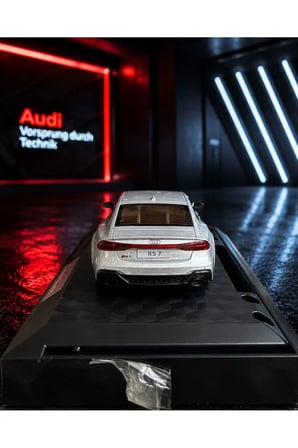 Audi RS7 Sportback Diecast Model Araba Gri Audi Yeni Model Araba