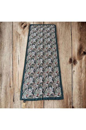 Koyu Yeşil Aker Soft Touch Şal