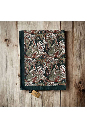 Koyu Yeşil Aker Soft Touch Şal