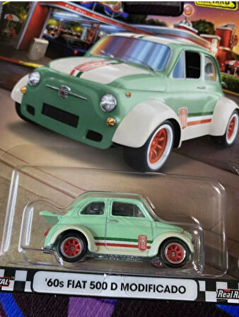 Hot Wheels 2024 Premium Boulevard #97 60s Fiat 500 D Modificado !!