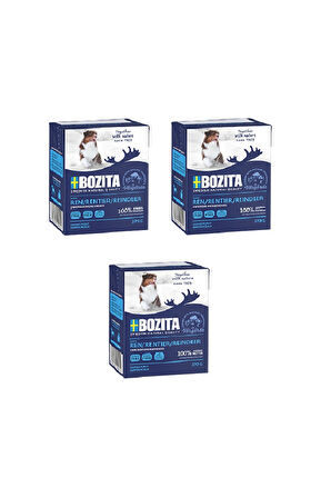 Bozita Ren Geyikli Tahılsız Köpek Yaş Maması 370 Gr. X 3 Adet