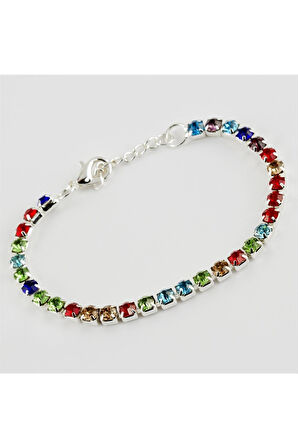 Şerit Taşlı Suyolu Bileklik