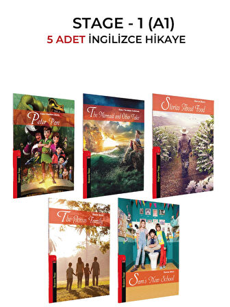 İNGİLİZCE HİHAYE A1 SEVİYESİ (STAGE 1) 5 Lİ SET