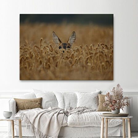 Harita Sepeti Ceylan Dekoratif Kanvas Tablo 1145