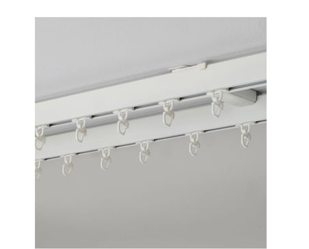 IKEA VIDGA 2'li perde rayı tavan desteği , beyaz 