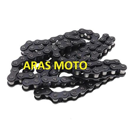 BAJAJ PULSAR NS 150-NS 160-AS150 TEKER ZİNCİRİ 136 BAKLA 4*28 ORİNGSİZ DÜZ A KALİTE TAYVAN-ARASMOTO