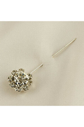 Taşlı Eşarp İğnesi