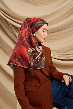 Twill İpek Eşarp 11480-42