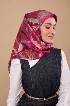 Twill İpek Eşarp 11480-60