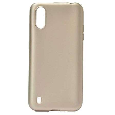 Smcase Samsung Galaxy A01 Kılıf Lüks Mat Silikon 
