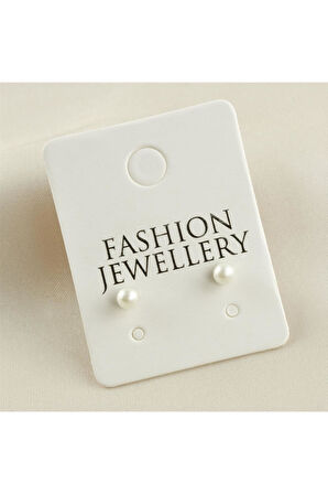 Top İncili Küpe 4 mm