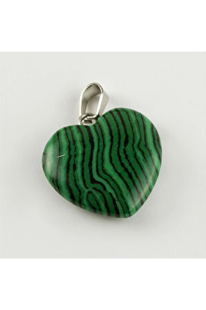 Malahit Kalpli Doğaltaş Kolye Ucu