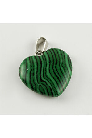 Malahit Kalpli Doğaltaş Kolye Ucu