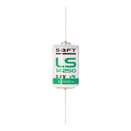 Saft LS14250 - CNA (Çubuklu) 3.6V Li-SOCI2 Lithium Pil