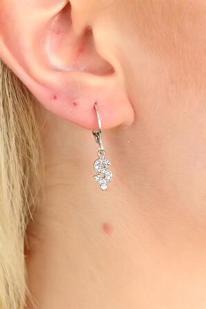 Ş Harf Kadın Küpe