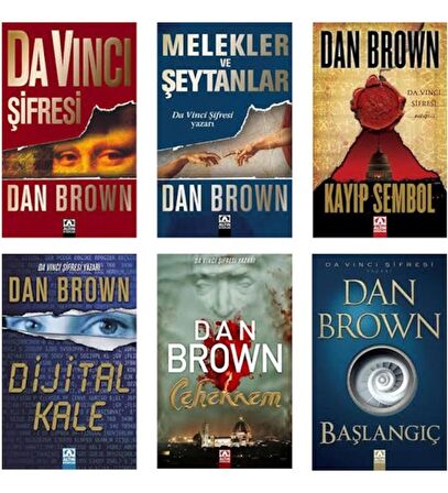 Dan Brown 6 Kitap Set