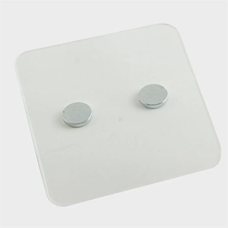 Kiraz Mıknatıslı Plastik Çocuk Küpesi