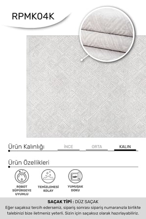 ANATOLIA HALI VENSO-Krem/Vizon- Özel Ölçü-Kolay Temizlenebilir
