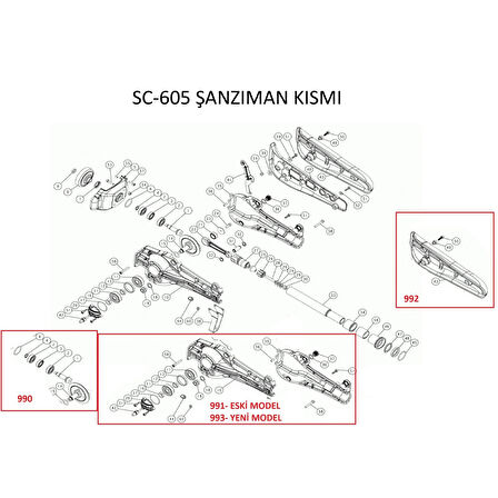 Cifarelli SC 605 Şanzıman Gövdesi No:35