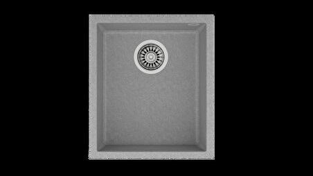 SQUARE 34.40 TG Tek Hazneli Tezgahaltı Tegranite Eviye 115230031
