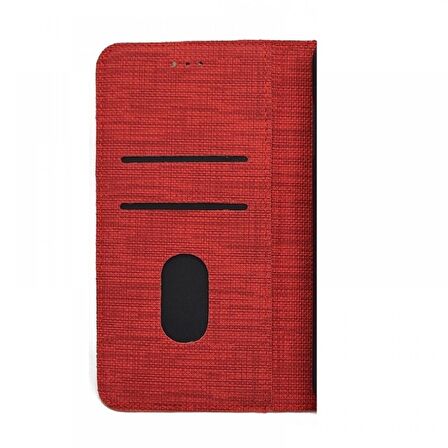 Smcase Oppo A9 2020 Kılıf Kumaş Spor Standlı Cüzdan  Nano Ekran Koruyucu