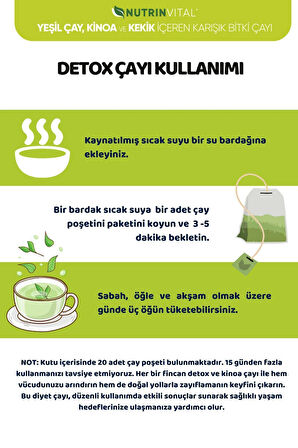 NUTRINVITAL İkili Paket Hindiba Detox Kahvesi (Detox Çayı Hediyeli) Kilo Vermeye Yardımcı