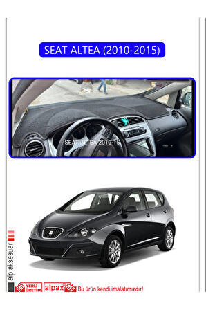 Seat Altea (2010-2015) Torpido Koruma  Halısı -  Mavi Kenar