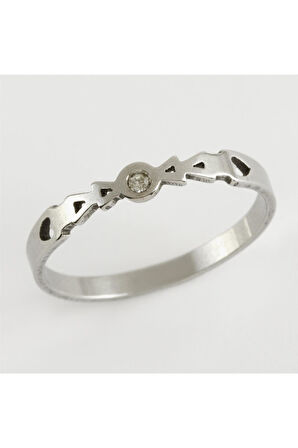 Ok Lüks Çelik Yüzük