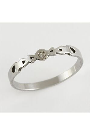 Ok Lüks Çelik Yüzük